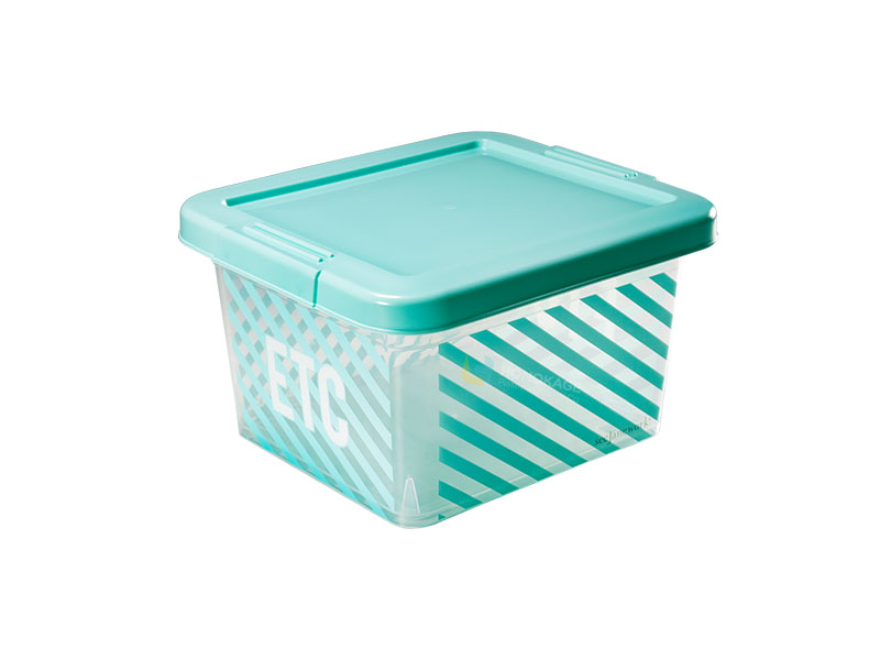 in mould labelling plastic storage container 5