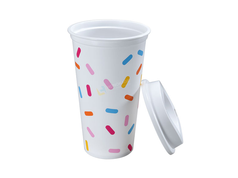 16oz iml plastic take away cups 4